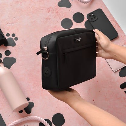 Large Dog Walking Bag - Black