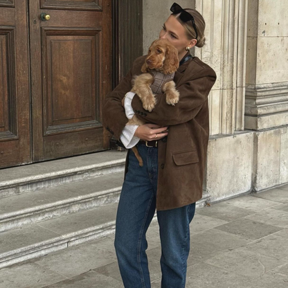 Pup Plaid Adjustable Neck HARNESS