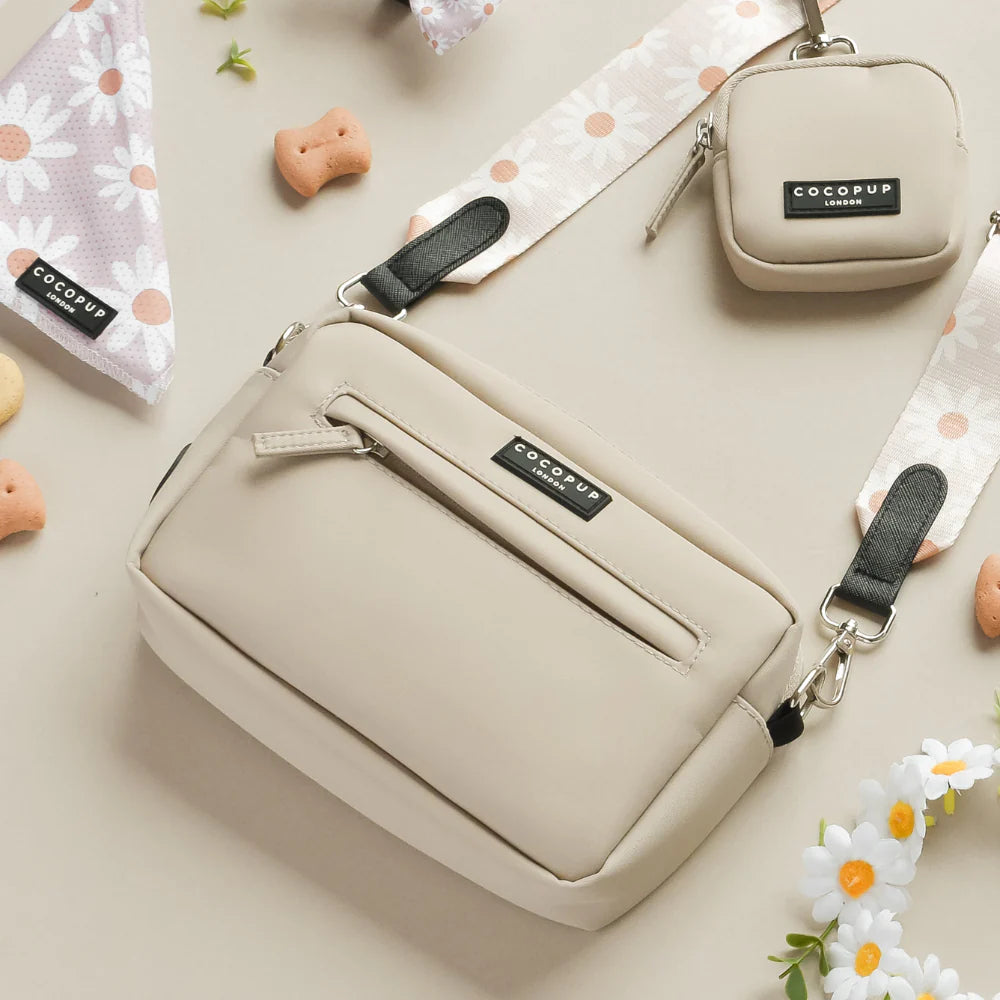 Build Your Own Dog Walking Bag - Caramel Latte Bag