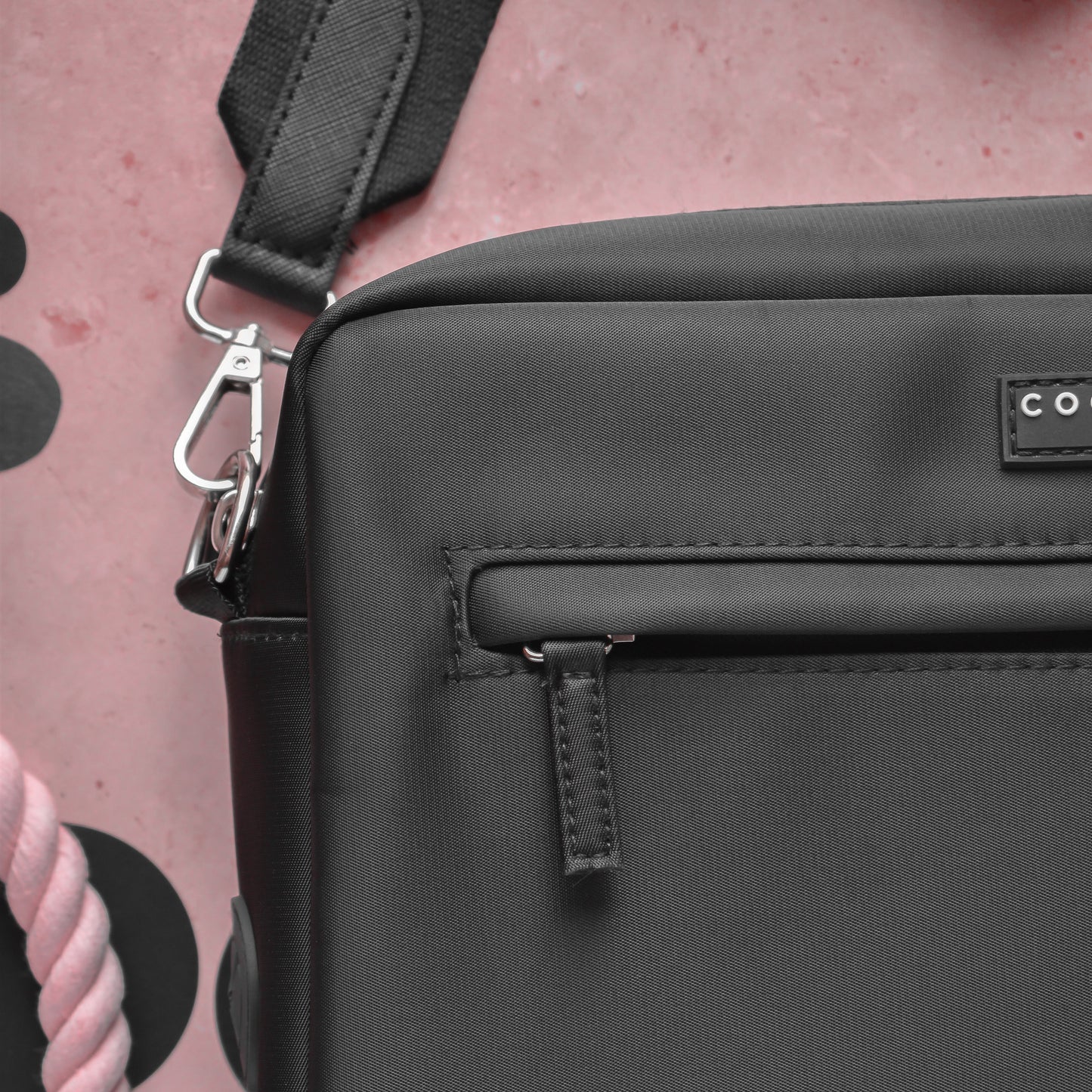 Large Dog Walking Bag - Black