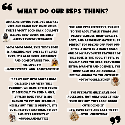 Teddy Drying Robe