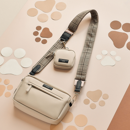 Build Your Own Dog Walking Bag - Caramel Latte Bag